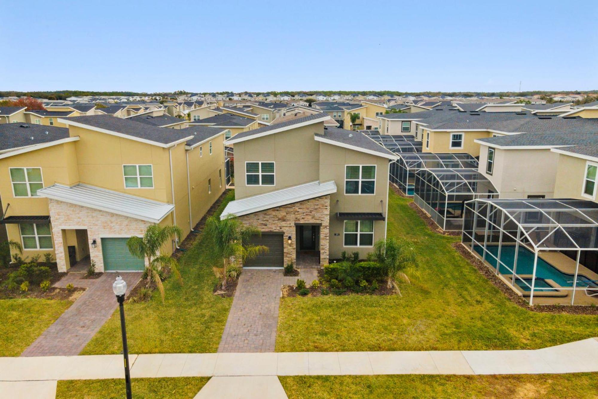Gorgeous 5 Bd Home W Private Pool Next To Disney Kissimmee Exterior foto